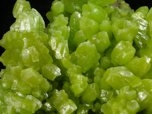 Pyromorphite from Caldbeck Fells, Cumberland, England