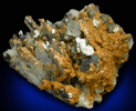 Arsenopyrite, Quartz, Sphalerite, Barite from Freiberg District, Saxony, Germany (Type Locality for Arsenopyrite)
