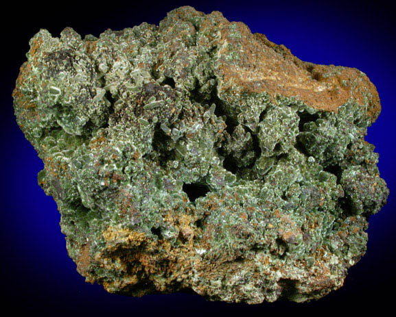 Olivenite from Carissa Mine, southeast slope of Mammoth peak, Tintic District, Juab County, Utah