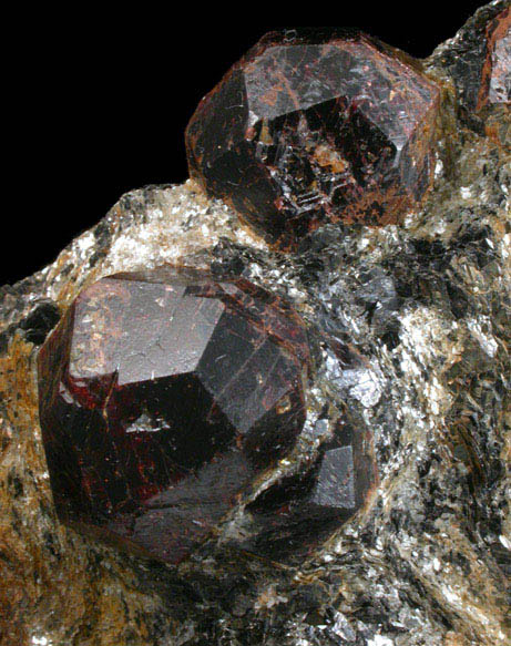 Almandine Garnet from Redding, Fairfield County, Connecticut