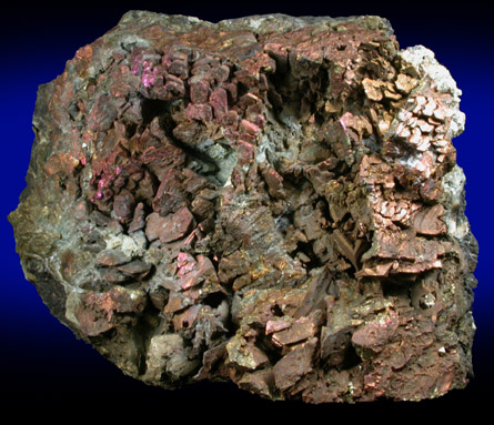 Chalcopyrite on Magnetite from French Creek Iron Mines, St. Peters, Chester County, Pennsylvania