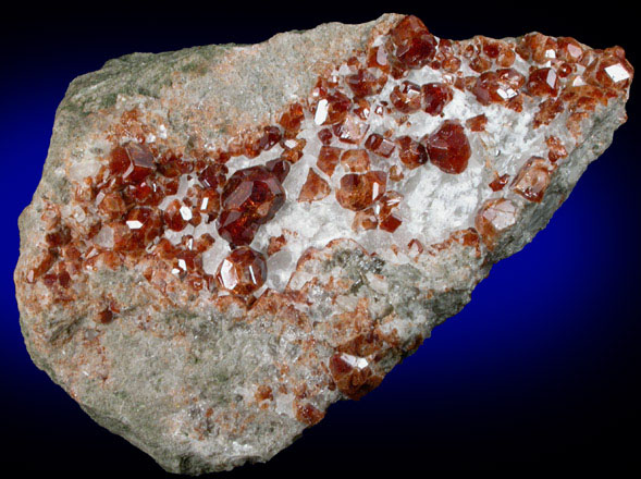 Grossular Garnet from north shore of Panther Pond (Camp Hinds), Raymond, Cumberland County, Maine