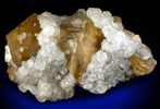 Fluorite with Calcite from Hilton Mine, Scordale, 4 km NE of Hilton, Cumbria, England
