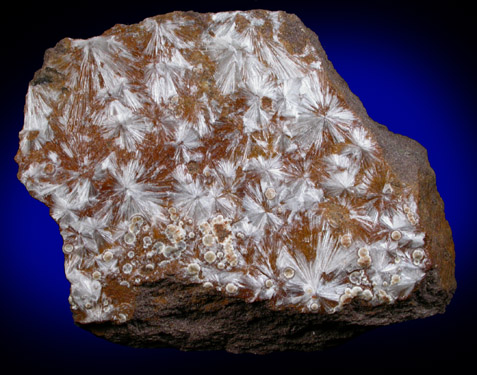 Wavellite from Svat Dobrotiv (St. Benigna), Bohemia, Czech Republic