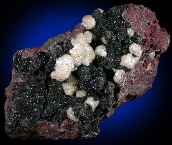 Hematite with Dolomite from Sterling Mine, Antwerp, Jefferson County, New York