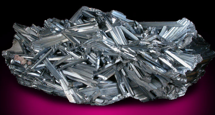 Stibnite from Ichinokawa Mine, Ehime, Shikoku Island, Japan