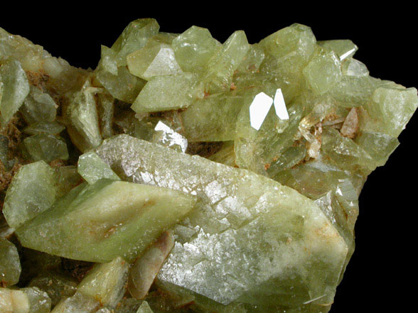 Brazilianite from Lavra do Corrego Frio, Linpolis, Divino das Laranjeras, Minas Gerais, Brazil (Type Locality for Brazilianite)