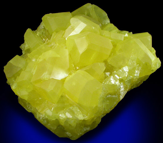 Sulfur from Agrigento District (Girgenti), Sicily, Italy