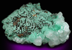 Aurichalcite with Calcite from Graphic Mine, Magdalena District, Socorro County, New Mexico