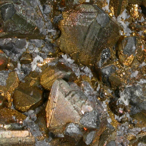 Tetrahedrite, Chalcopyrite, Galena, Quartz from Herodsfoot Mine, Lanreath, Liskeard District, Cornwall, England