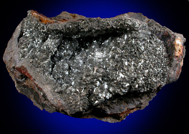 Pyrolusite from Salisbury Iron Mines, Ore Hill, Litchfield County, Connecticut