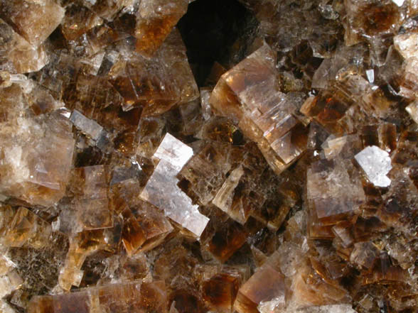 Fluorite from Franke Island, Lake Erie, Ohio