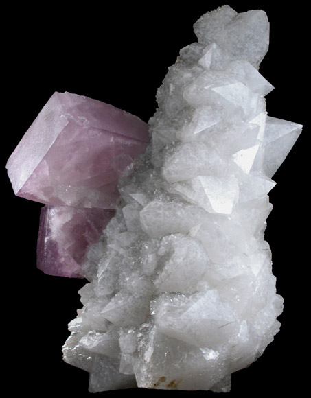 Fluorite on Quartz from Allenheads, Northumberland, England