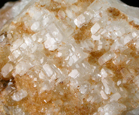 Cryolite (rare crystals) with Siderite, Sphalerite, Chalcopyrite from Ivigtut, Arsuk Firth (Arsukfjord), Kitaa Province, Greenland (Type Locality for Cryolite)