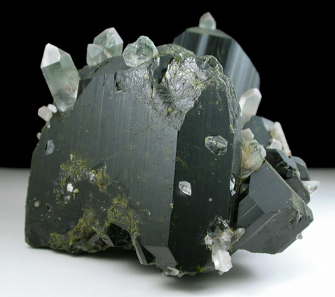 Epidote with Quartz from Green Monster Mountain-Copper Mountain area, south of Sulzer, Prince of Wales Island, Alaska