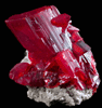 Realgar from Shimen Mine, Hunan, China