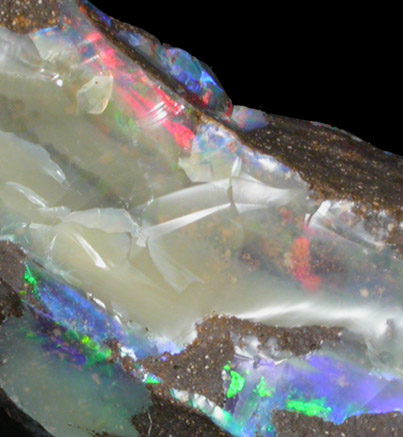 Opal var. Boulder Opal from Australia