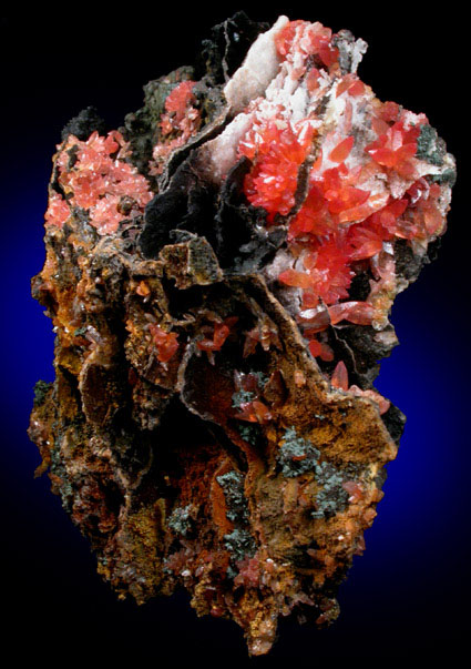 Rhodochrosite from Wolf Mine, Herdorf, Siegerland, Rheinland-Pfalz, Germany