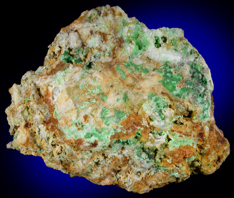 Bayldonite from Brandy Gill Mine, Caldbeck Fells, Cumberland, England