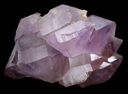 Quartz var. Amethyst from near Mount Ulla, southeast of Statesville, Iredell County, North Carolina