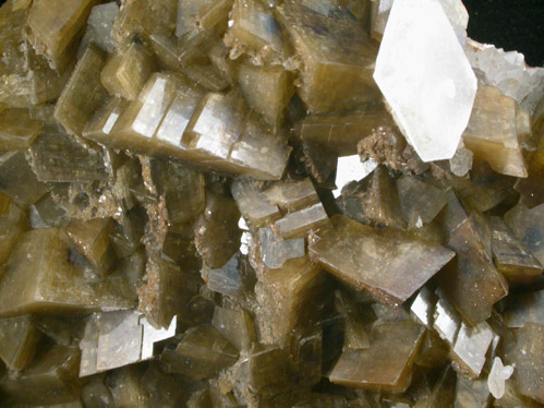 Siderite with Calcite from Harz Mountains, Germany