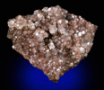 Copper in Apophyllite from Copper Falls Mine, Keweenaw Peninsula Copper District, Keweenaw County, Michigan