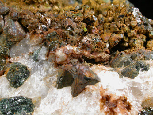 Gahnite from Mount Peak Mine, Charlemont, Franklin County, Massachusetts