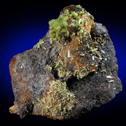 Pyromorphite from Little Giant Mine, near Mullan, Coeur d'Alene District, Shoshone County, Idaho