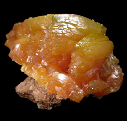 Pyromorphite from Bunker Hill Mine, Coeur d'Alene District, Shoshone County, Idaho