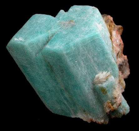 Microcline var. Amazonite from Lake George District, Park County, Colorado