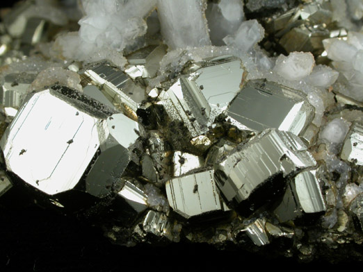 Pyrite and Quartz from Peru