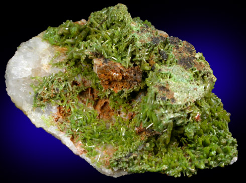 Pyromorphite from Bwlch Glas Mine, Talybont, Ceredigion, Wales