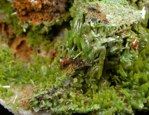 Pyromorphite from Bwlch Glas Mine, Talybont, Ceredigion, Wales