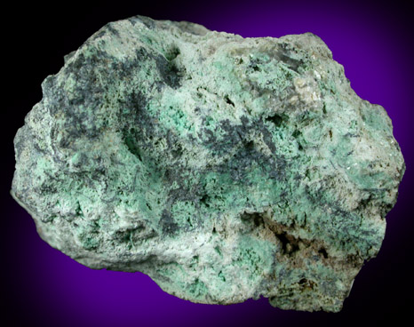 Turquoise var. Rashleighite from Bunny Mine, St. Austell, Cornwall, England