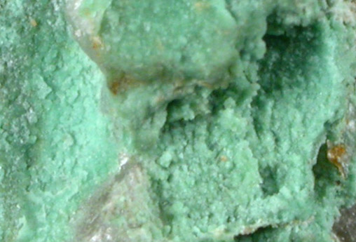 Turquoise var. Rashleighite from Bunny Mine, St. Austell, Cornwall, England