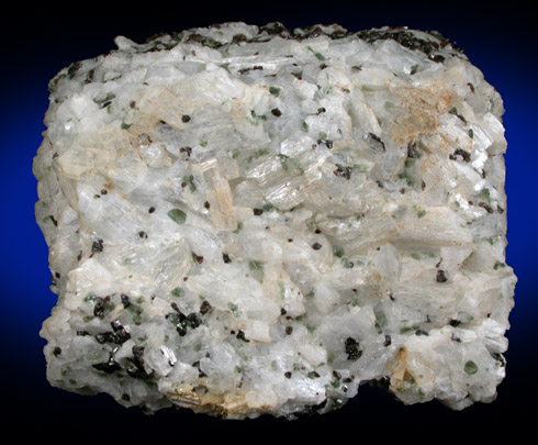 Andradite var. Colophanite Garneted, Diopside, Wollastonite from Willsboro, Essex County, New York