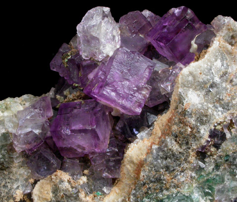 Fluorite from Wildcat Mountain, Tooele County, Utah