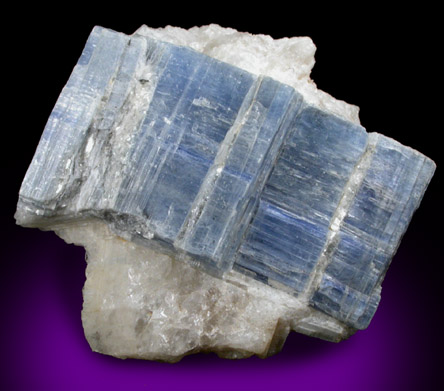 Kyanite in Quartz from Buncombe County, North Carolina