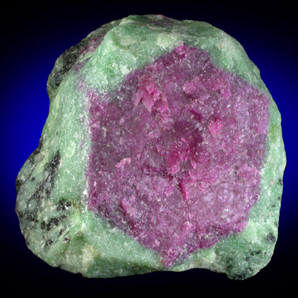 Corundum var. Ruby in Zoisite from Longido, Arusha, Tanzania