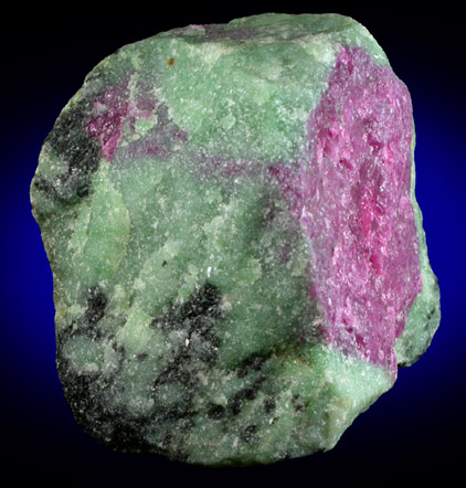 Corundum var. Ruby in Zoisite from Longido, Arusha, Tanzania