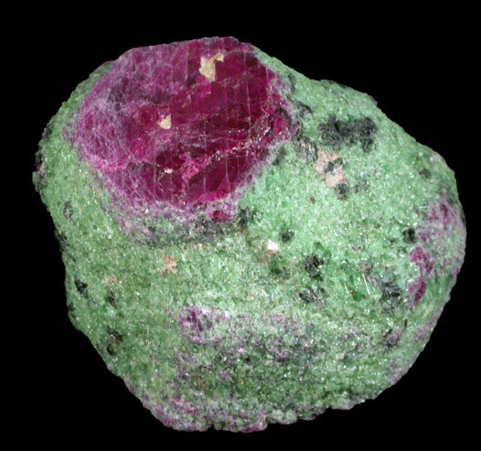 Corundum var. Ruby in Zoisite from Longido, Arusha, Tanzania