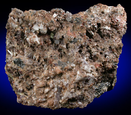 Tephroite and Willemite crystals with Friedelite, Franklinite from Franklin Mining District, Sussex County, New Jersey (Type Locality for Tephroite and Franklinite)