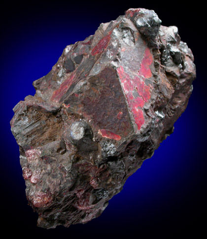 Manganosite, Zincite, Franklinite from Franklin Mining District, Sussex County, New Jersey (Type Locality for Zincite and Franklinite)