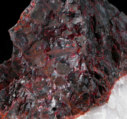 Zincite from Franklin Mining District, Sussex County, New Jersey (Type Locality for Zincite)