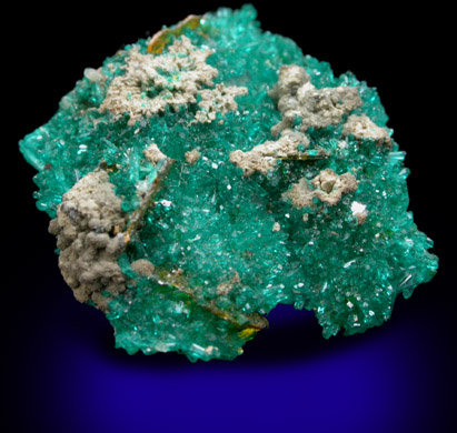 Dioptase from Mammoth-St. Anthony Mine, Tiger, Mammoth District, Pinal County, Arizona