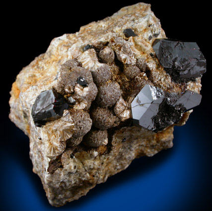 Rutile with Pyrophyllite from Champion Mine, 6 km WSW of White Mountain Peak, White Mountains, Mono County, California