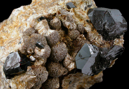 Rutile with Pyrophyllite from Champion Mine, 6 km WSW of White Mountain Peak, White Mountains, Mono County, California