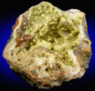 Greenockite from Ueberroth Mine, Friedensville, Saucon Valley, Lehigh County, Pennsylvania