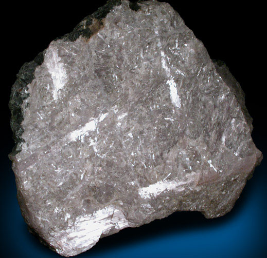 Diaspore and Clinochlore from Chester Emery Mines, Hampton County, Massachusetts