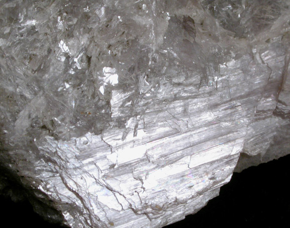 Diaspore and Clinochlore from Chester Emery Mines, Hampton County, Massachusetts